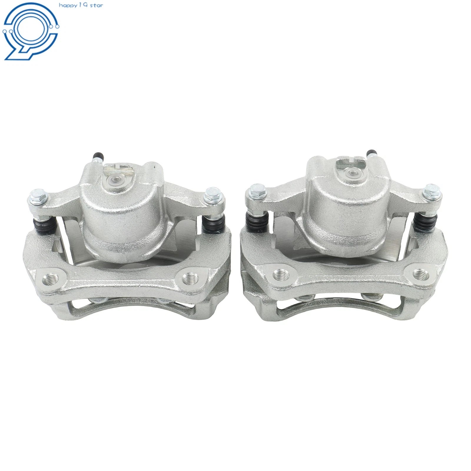Pair Front Brake Calipers for Chevy Equinox Malibu Buick GMC Terrain (2005–2023)