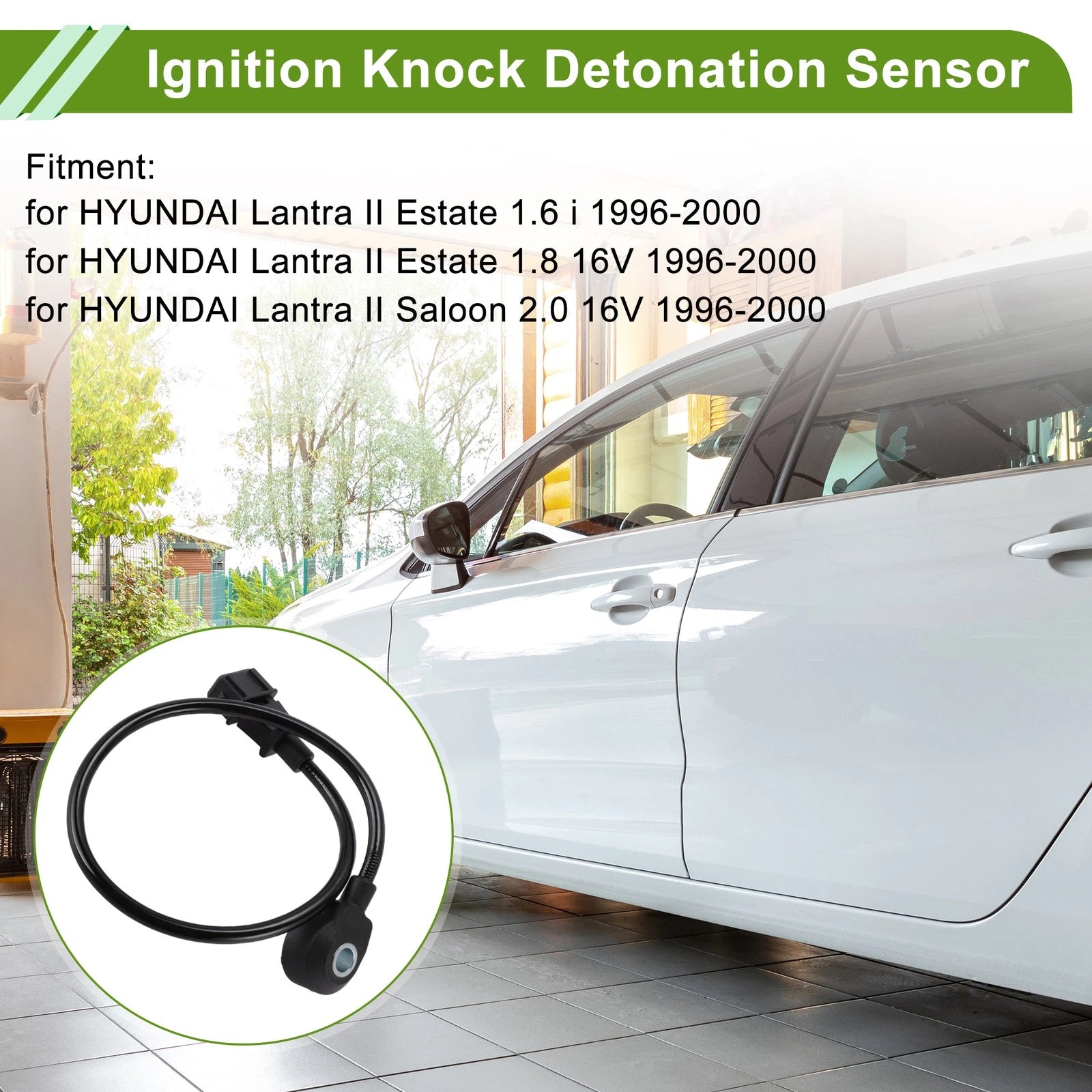 1 Pc Ignition Knock Detonation Sensor No.3925023010 for Hyundai Lantra II (1996–2000)
