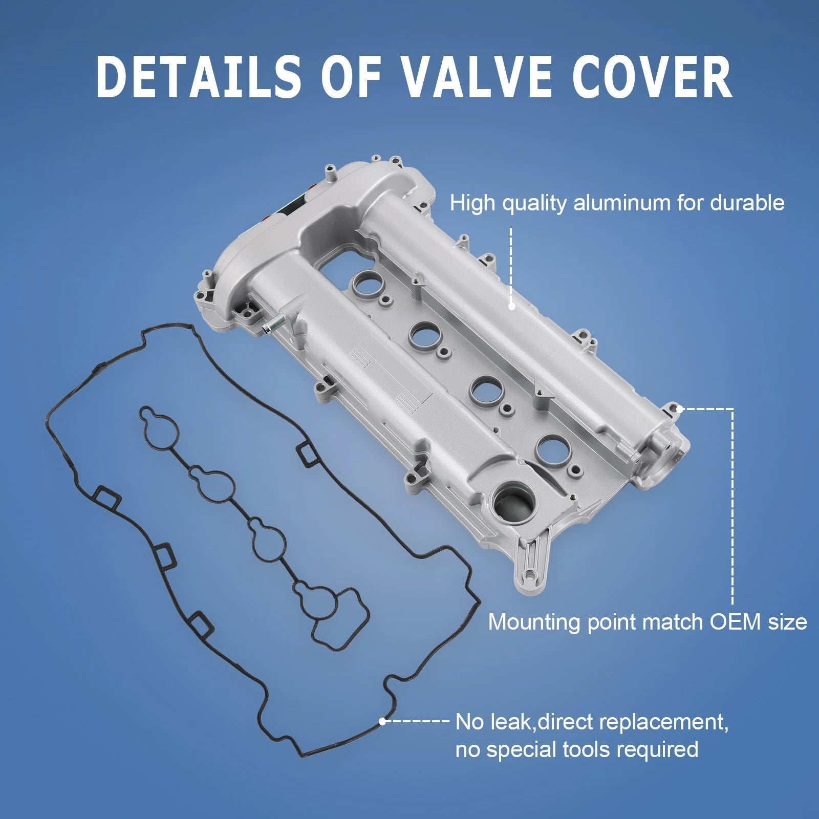 Engine Valve Cover for GMC Terrain, Chevrolet Equinox (2010–2017)