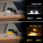 RH Right Mirror Turn Signal Puddle Indicator Light for Dodge Ram 1500 2500 (2009–2014)