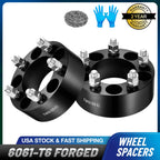 2" Wheel Spacers 5x4.5 (5x114.3mm) 1/2"x20 for Ford Fairlane (1966–1967)