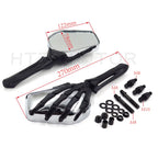 Claw Mirror for Yamaha VStar 1100 1300 1600 Warrior Virago (1999–2019) Black
