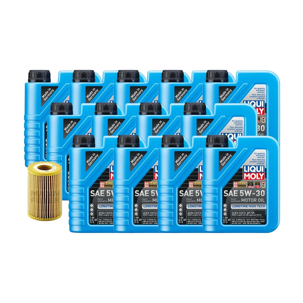 Liqui Moly 5W-30 Oil Change Kit for Mercedes OM642 (2006–2016)