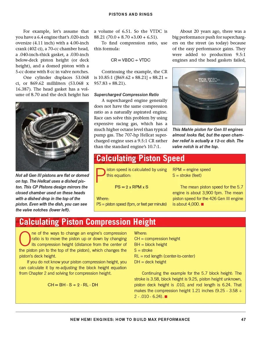 Hemi Engines Performance Book for Dodge Chrysler (2003-Present)