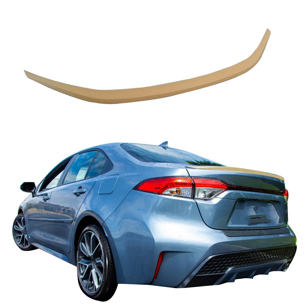 ABS Rear Trunk Wing Spoiler Lip for Toyota Corolla (2014–2019)