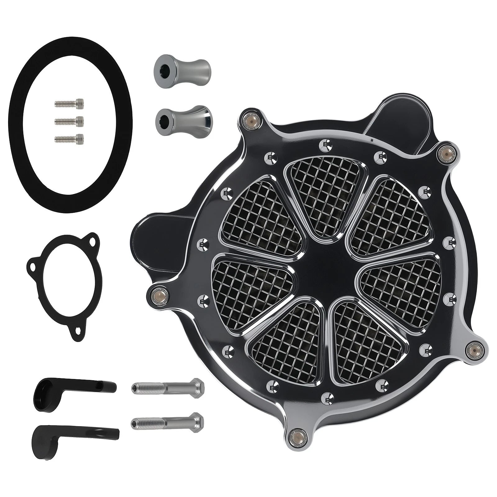 Air Cleaner Filter Intake Kit for Harley Touring Dyna Street Glide