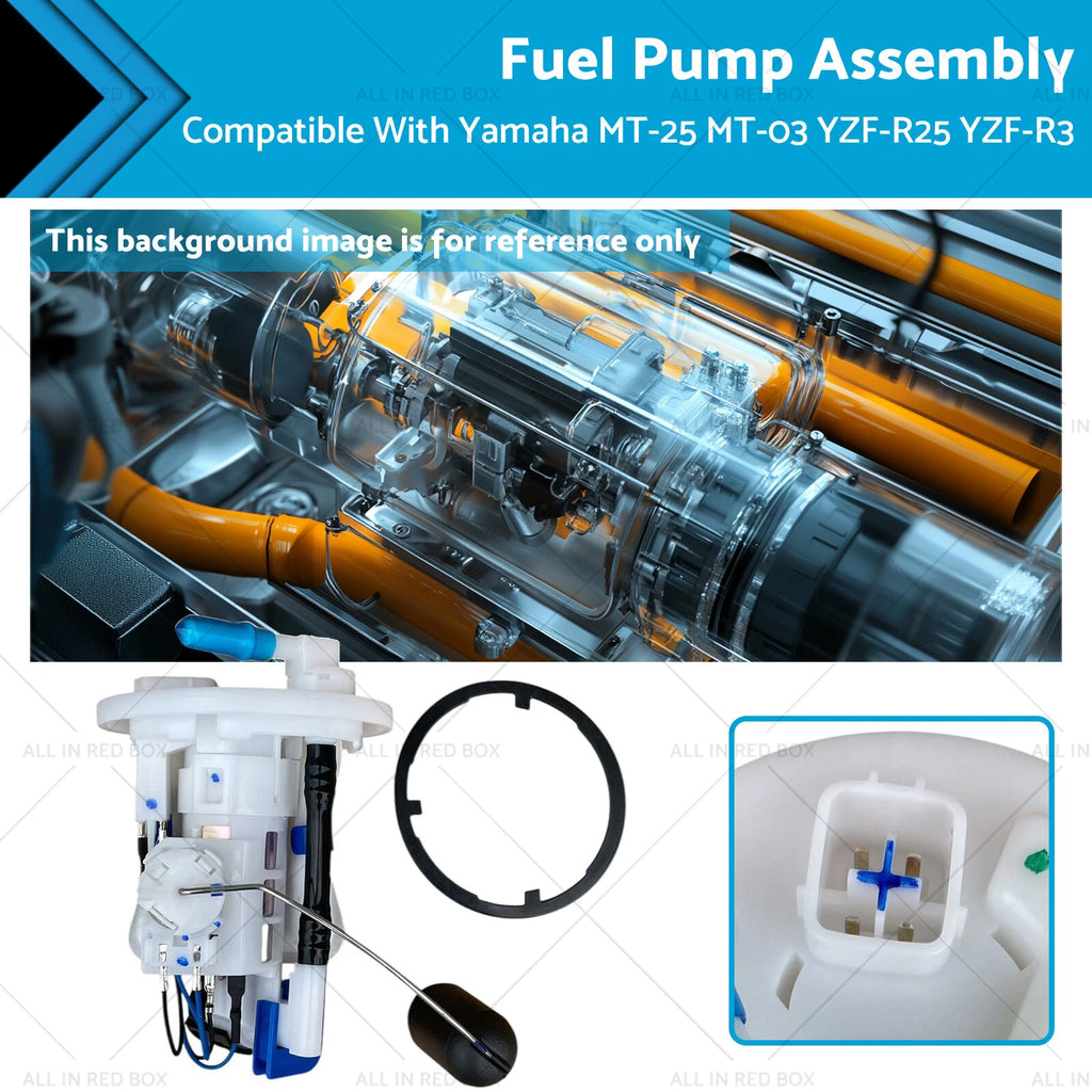 Fuel Pump Assembly for Yamaha MT-25 MT-03 YZF-R25 YZF-R3 (2015–2020) 1WD-E3907-00