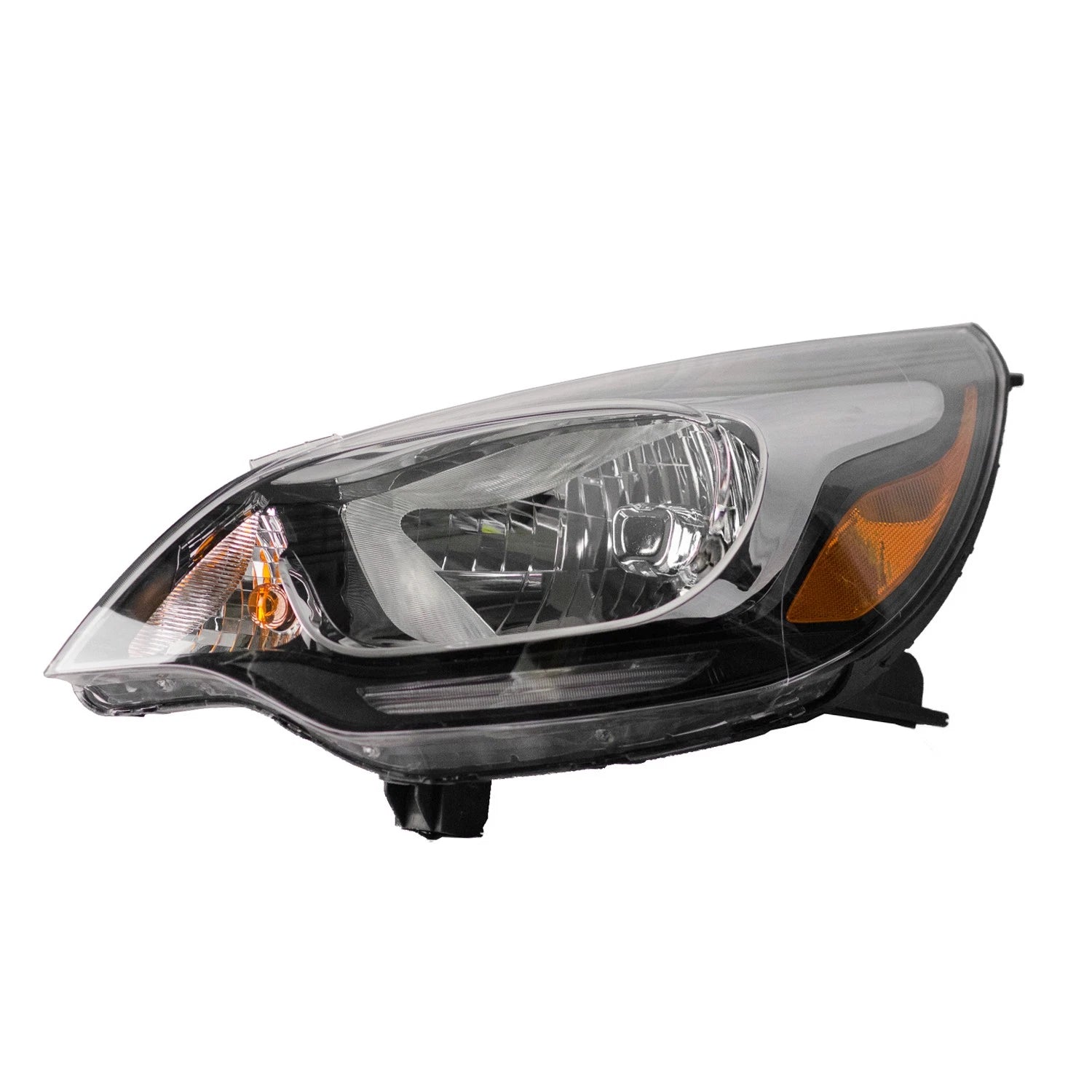 Replacement Driver Side Halogen Headlight Assembly w LED Accents for Ford (2006–2014)