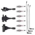 Ignition Coil, Iridium Spark Plug & Wire for Kia Sorento (2003–2006)