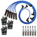 Set of 3 Ignition Coils & 6 Spark Plugs for Pontiac Grand Prix