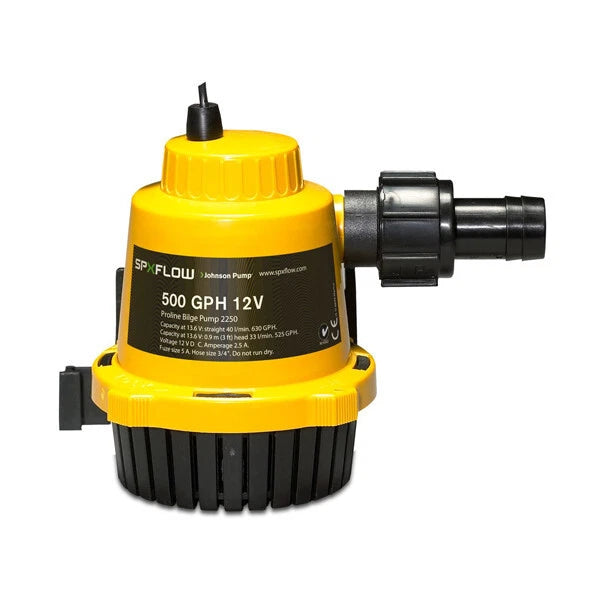 Proline 3/4" 750 GPH Bilge Pump for Mayfair Johnson