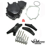 Engine Stator Cover & CNC Slider for Suzuki GSXR 600 750 (2006–2012)