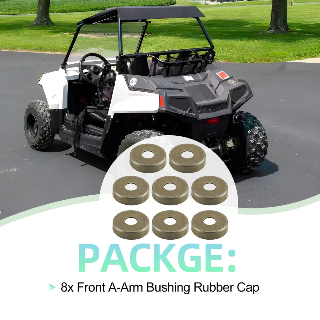 8x Front A-Arm Bushing Rubber Cap for Polaris Outlaw 50 (2008–2019)