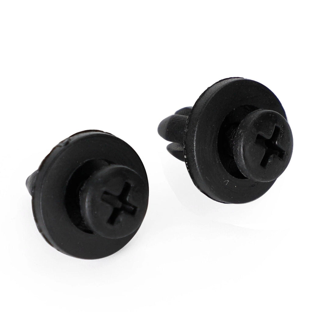 10 Pack Fairing Panel Trim Clips for Motorcycle U T9 (6mm)