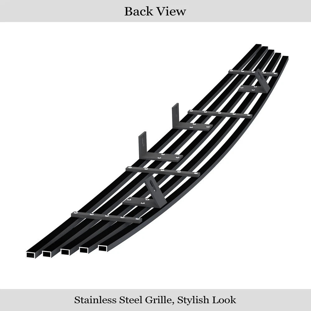 Stainless Black Billet Grille Insert for Ford Focus (2000-2004)