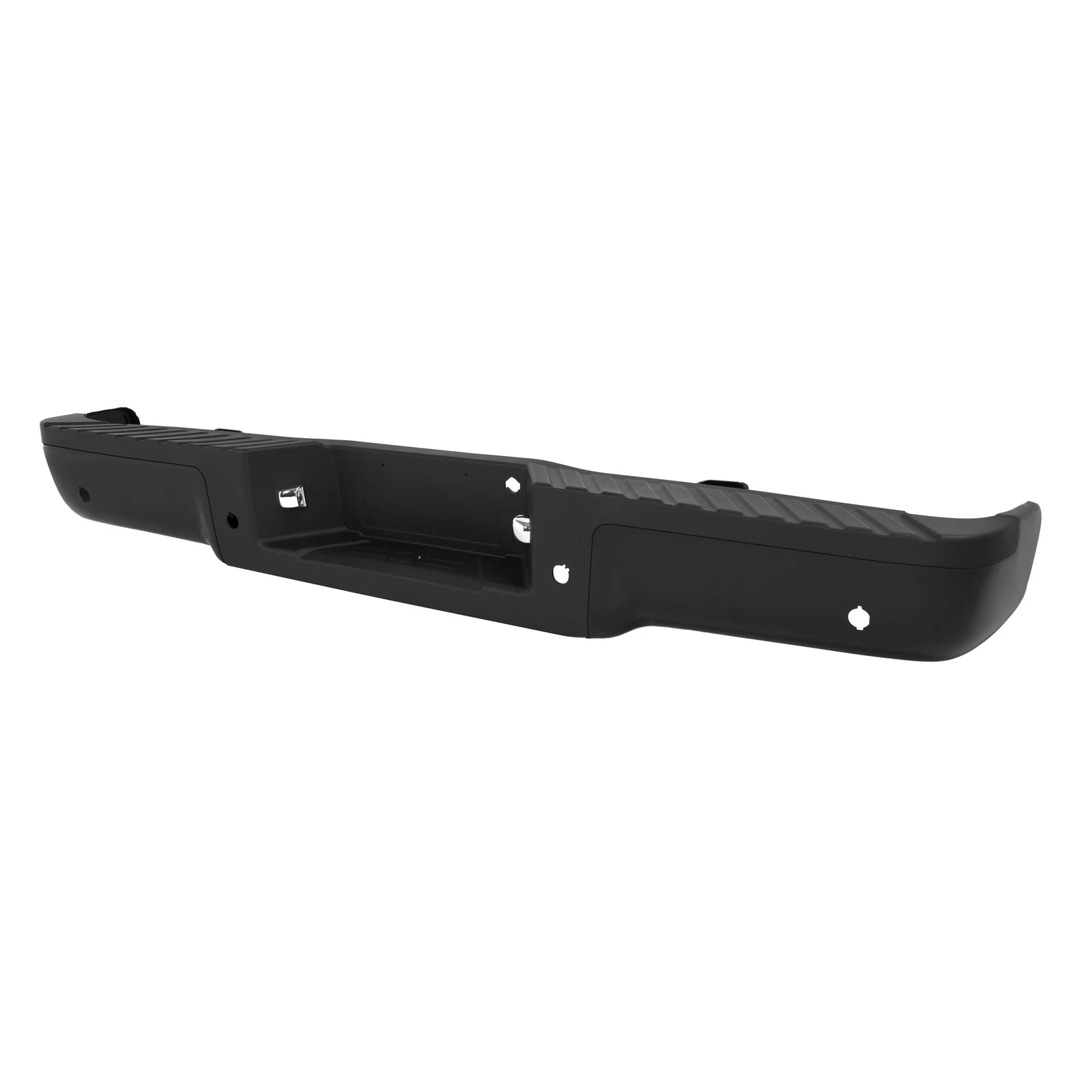 Rear Bumper Assembly Black Steel w/Sensor for Ford F150 (2009–2014)