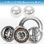 2X 39mm G100 Precision Ball Bearings for Automotive Applications