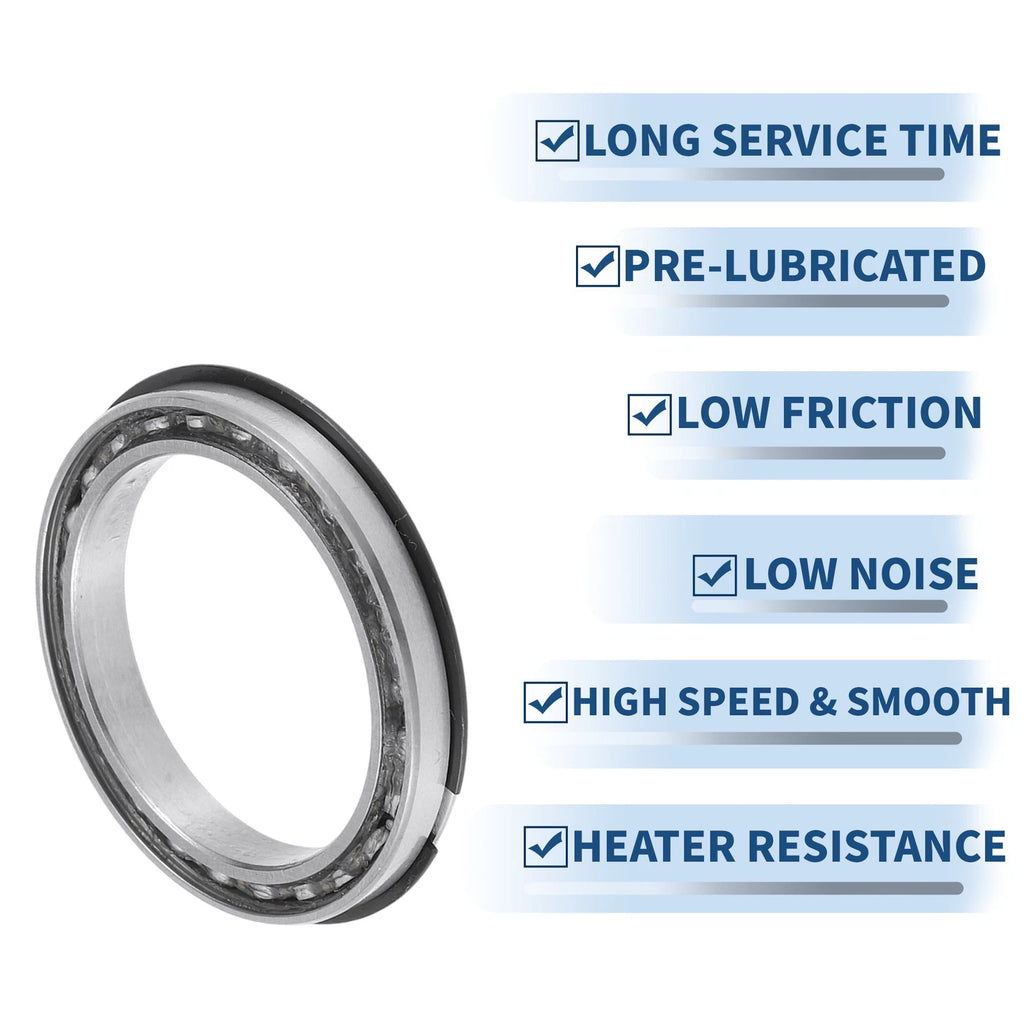 Deep Groove Ball Bearing 6808NR for Scooter Skateboard (40x52x7mm)