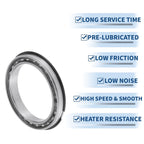 Deep Groove Ball Bearing 6808NR for Scooter Skateboard (40x52x7mm)