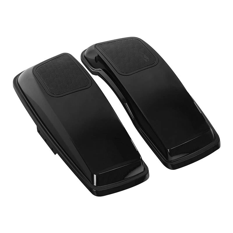 6"x9" Vivid Black Saddlebags Speaker Lids for Harley Electra Glide (2014–2024)
