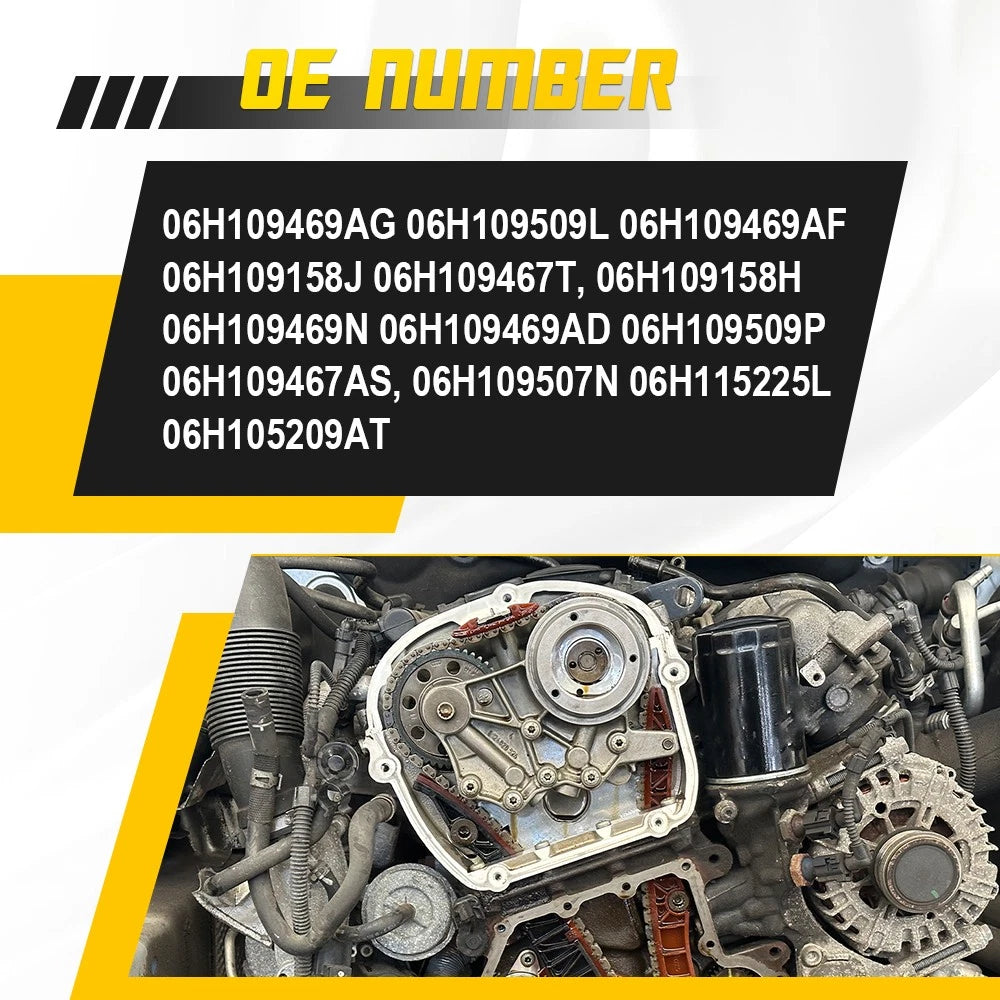 Timing Chain Kit for VW CC Jetta Tiguan Audi A4 A5 A6 Q5 (2009–2018)