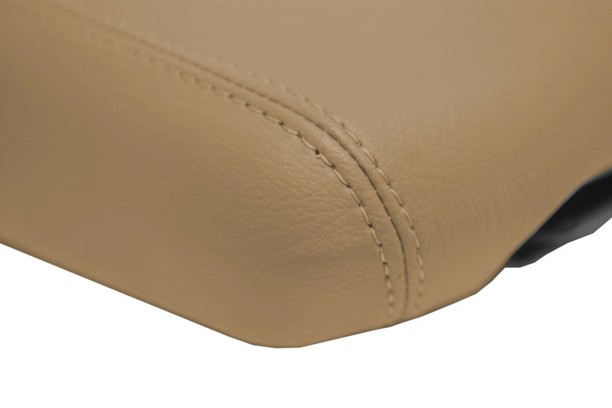 Leather Console Lid Armrest Cover for Kia Telluride (2020) - Beige