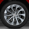 16x6.5 Factory Wheel (Bright Medium Silver Full Face) for Nissan Sentra