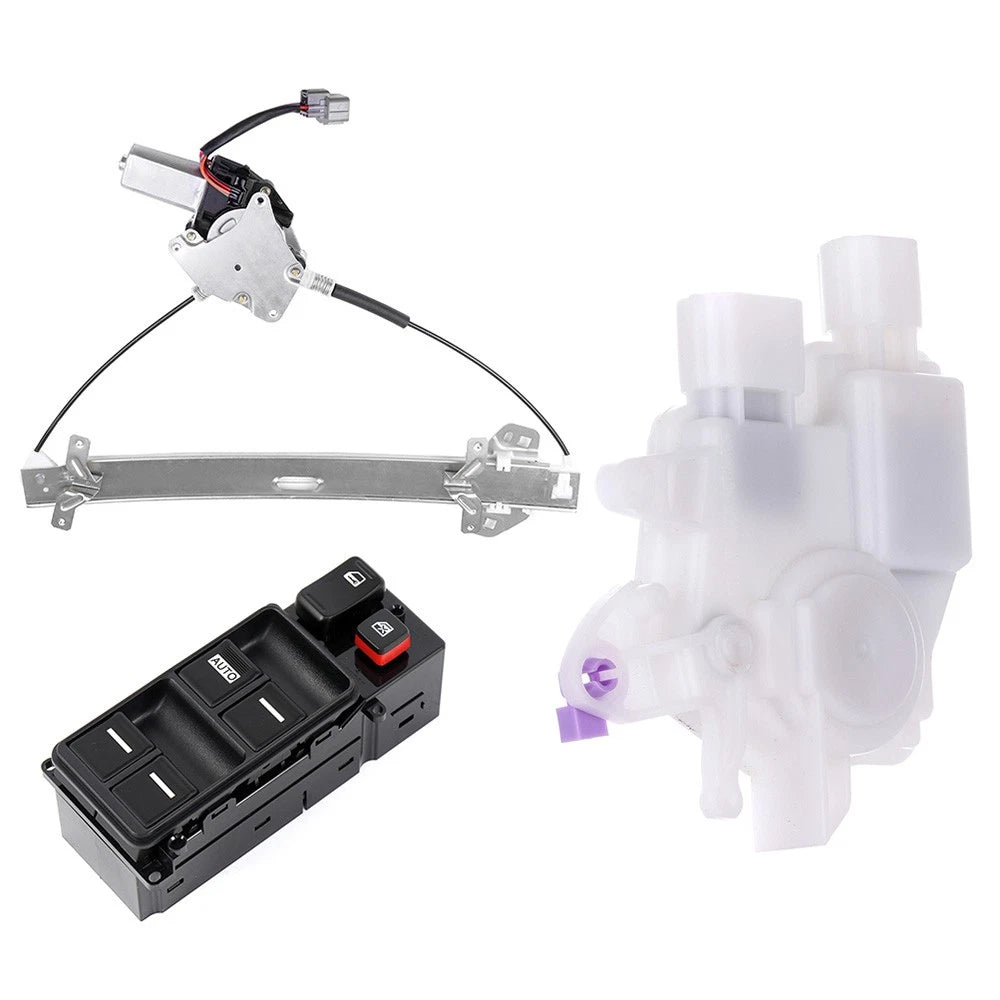 Front LH Door Lock Actuator & Window Regulator for Honda Accord (2003–2007)