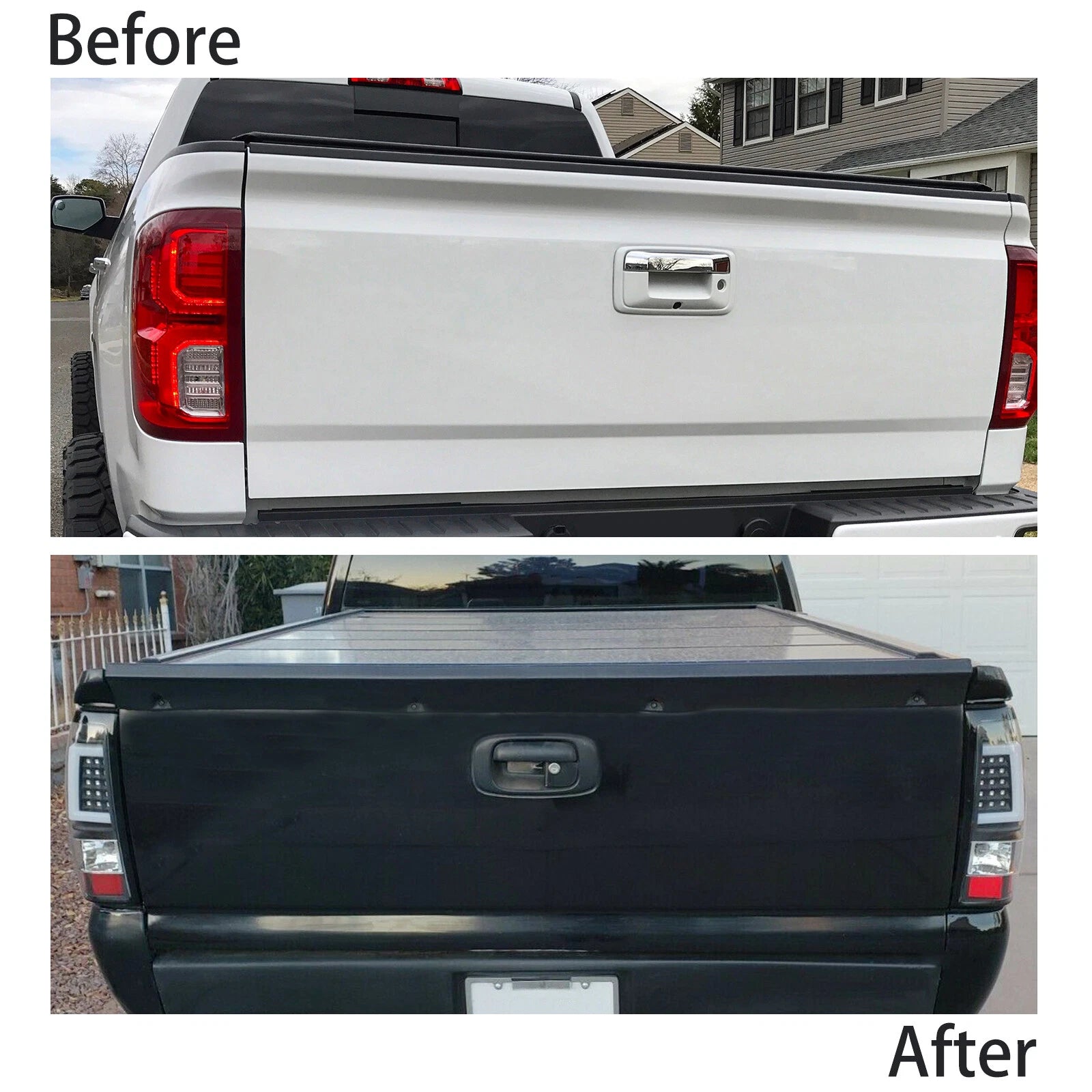 Tailgate Spoiler Wing for Chevy Silverado Sierra 1500 (1999–2006)