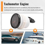 Tachometer 52MM Electric Gauge for Gas Engines 0-8000 RPM