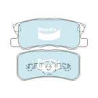 GCT Rear Disc Brake Pad Set for Mitsubishi Lancer CJ (2007 - 2010)