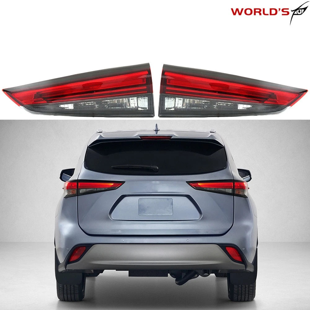 Set of 2 LED Inner Tail Lights for Toyota Highlander (2020–2022)