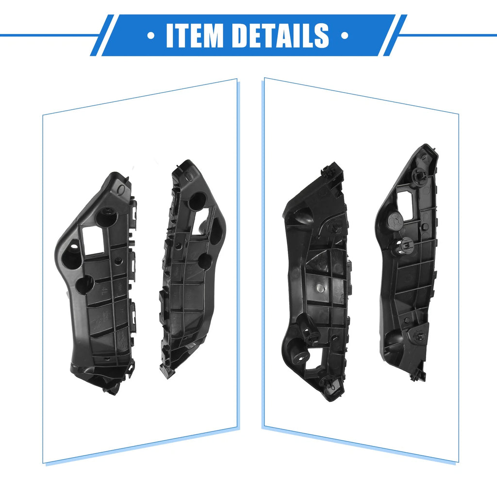 2X Front Bumper Brackets for Toyota RAV4 (2016–2018) 703820310433