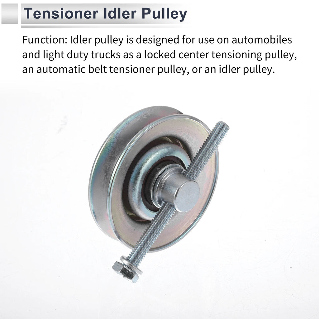 Drive Belt Idler Pulley for Mitsubishi Montero Sport (1997–2004) MB609125