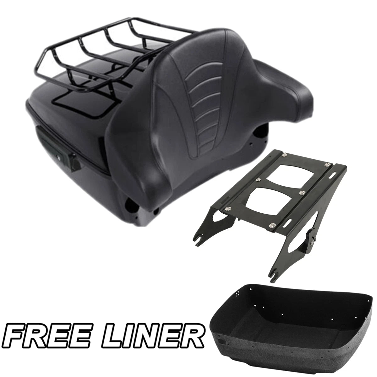 Trunk Pad Mount Rack for Harley Touring Electra Road Glide (2014–Present)