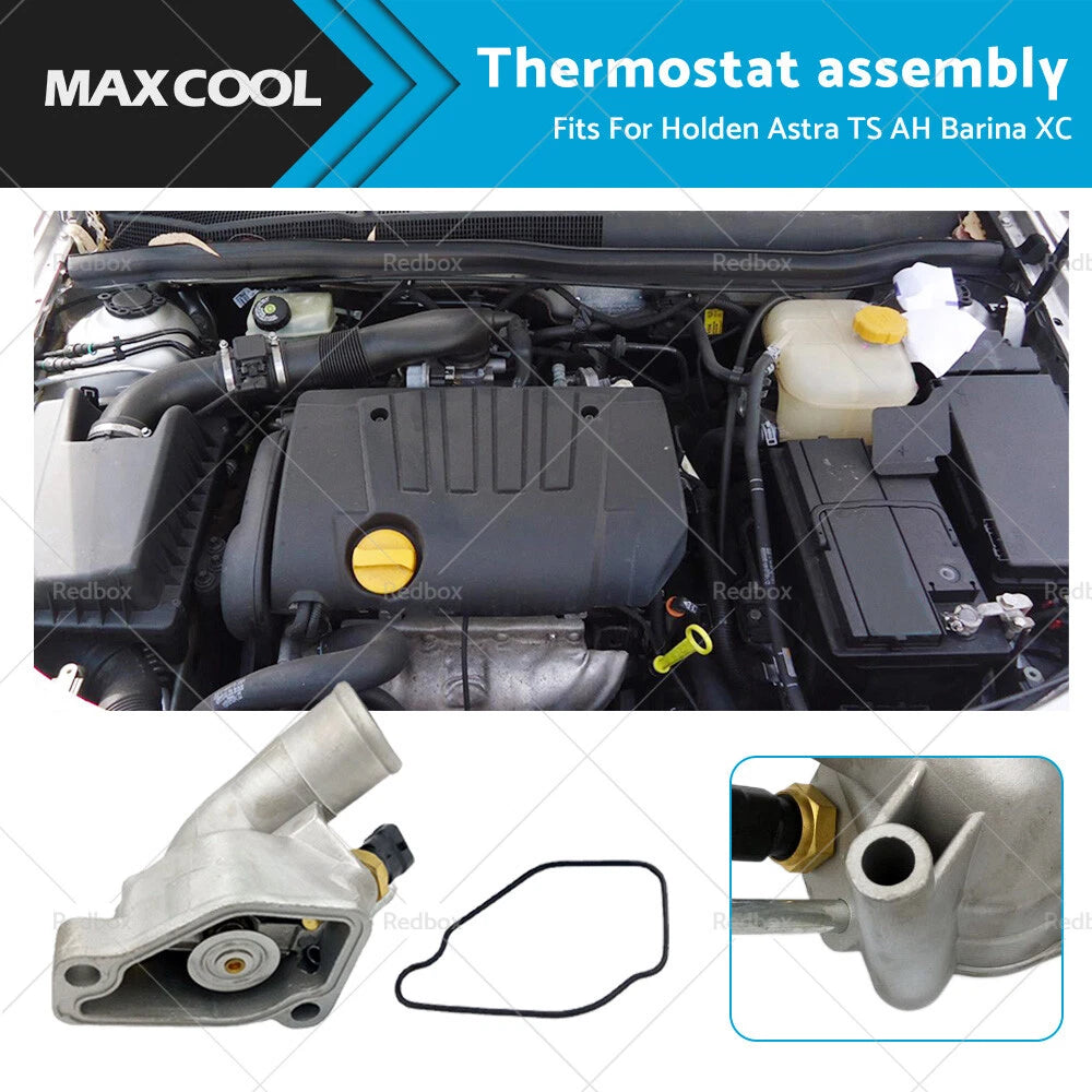 Thermostat & Housing with Switch Assembly for Holden Astra TS AH (1998–2005)