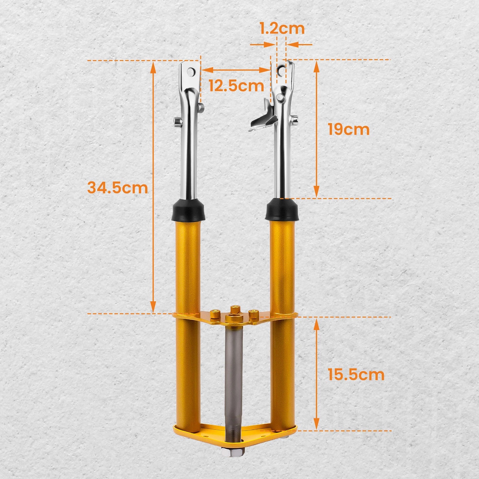Front Fork Shock Assy for Honda XR50 CRF50 XR CRF 50 90cc 110cc (2000–2023)
