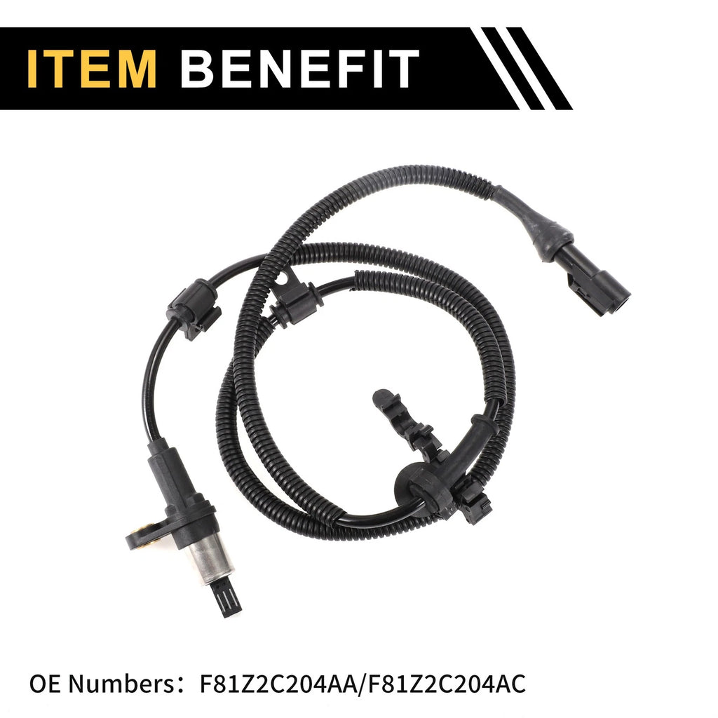 ABS Wheel Speed Sensor No.F81Z2C204AA for Ford F-350 Super Duty (1999–2004) Front Right