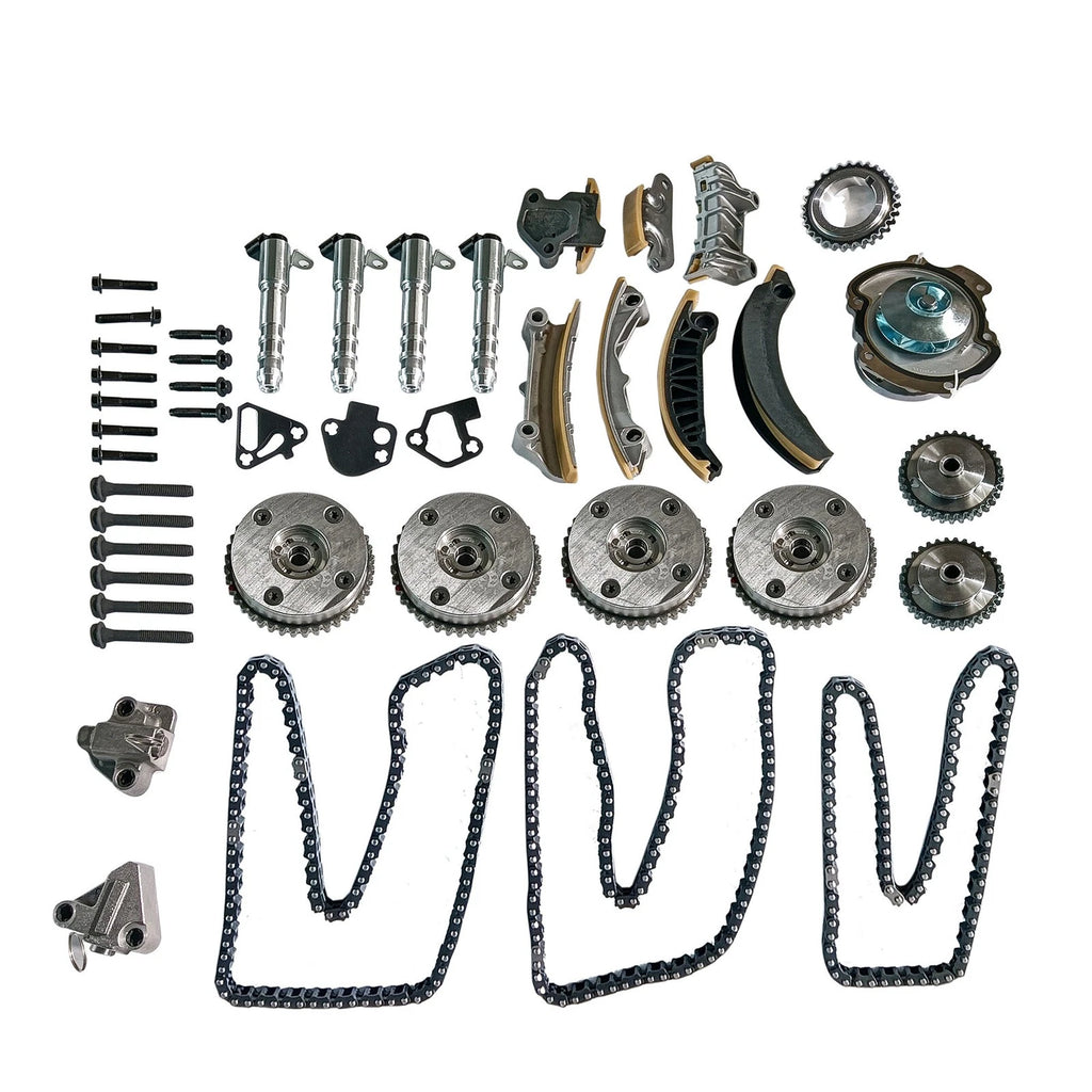 24x Engine Timing Chain Kit with Water Pump for Buick Chevy Cadillac GMC (3.6L)