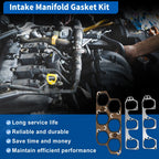 Set of 2 Engine Upper & Lower Intake Gaskets for Buick LaCrosse (2005–2008)