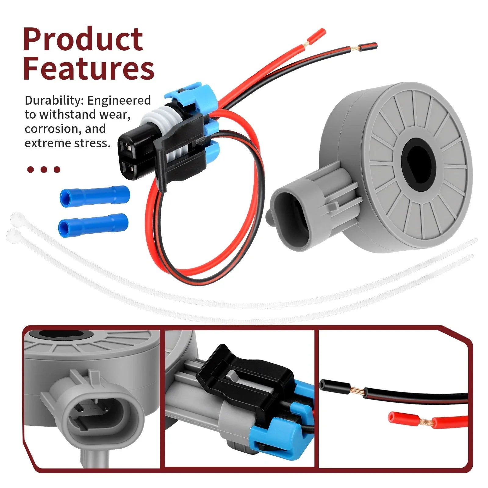 Gear Position Sensor w/ Harness for Polaris Range Diesel Crew (2017–2018)