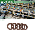 Set of 5 Oil Seal FKM Rubber 25x35x7mm for High Pressure