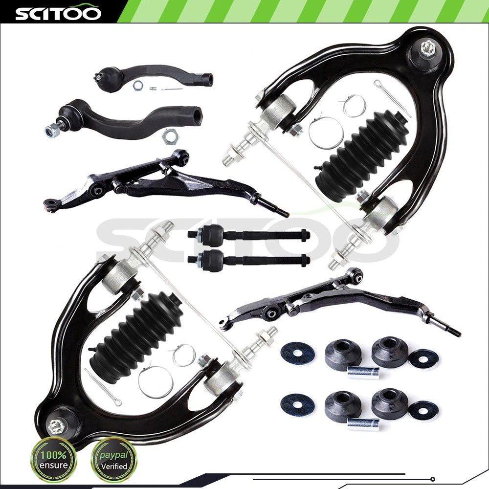 14-Piece Front Control Arm and Ball Joint Set for Acura Integra (1994–1997)