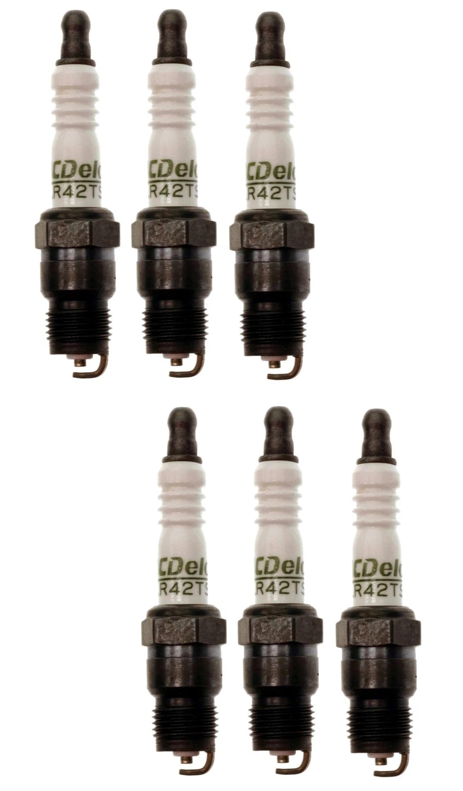 Set of 6 Spark Plugs for Pontiac Oldsmobile GMC Chevy Cadillac Buick V6