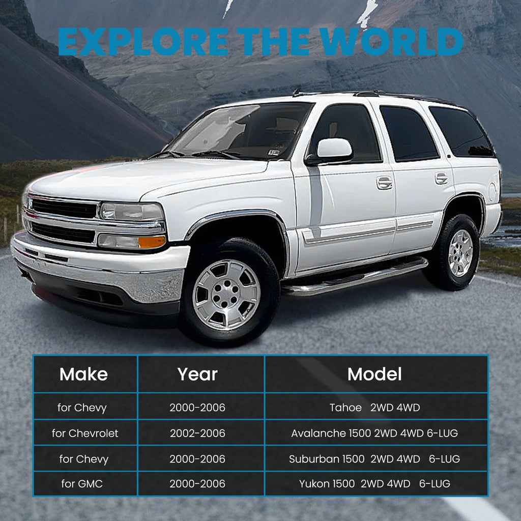 3'' Front 2'' Rear Level Lift Kit for GMC Yukon Suburban 1500 (2000–2006)