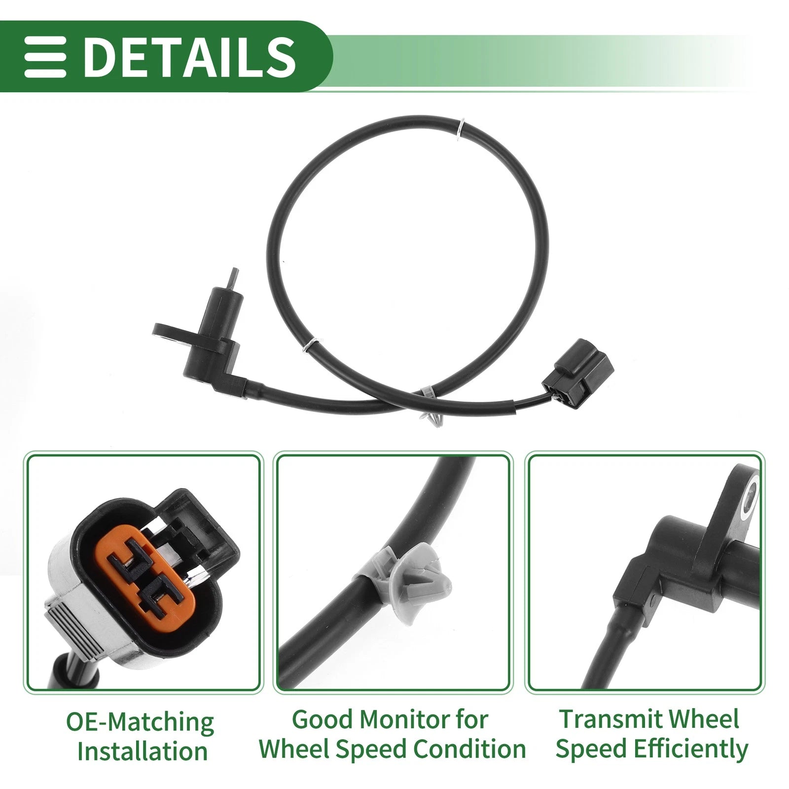 ABS Wheel Speed Sensor MR569781 for Mitsubishi Lancer (2002–2007)