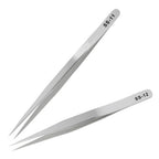 Fine Tip Stainless Steel Tweezers for Precise Repairs