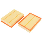 2Pcs Engine Air Filter for Land Rover LR3 (2005-2009) Range Rover Sport (2006-2009)