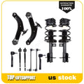 Complete Struts Control Arms Tie Rods Kit for Nissan Sentra (2007–2012)