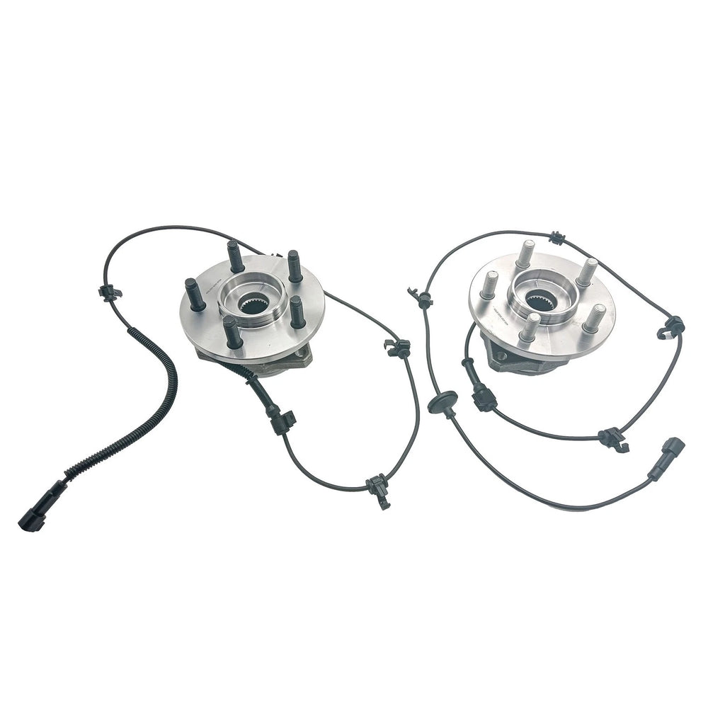 2X Front Wheel Hub and Bearing Assembly 513176 for Jeep Liberty (2002–2007) w/ABS